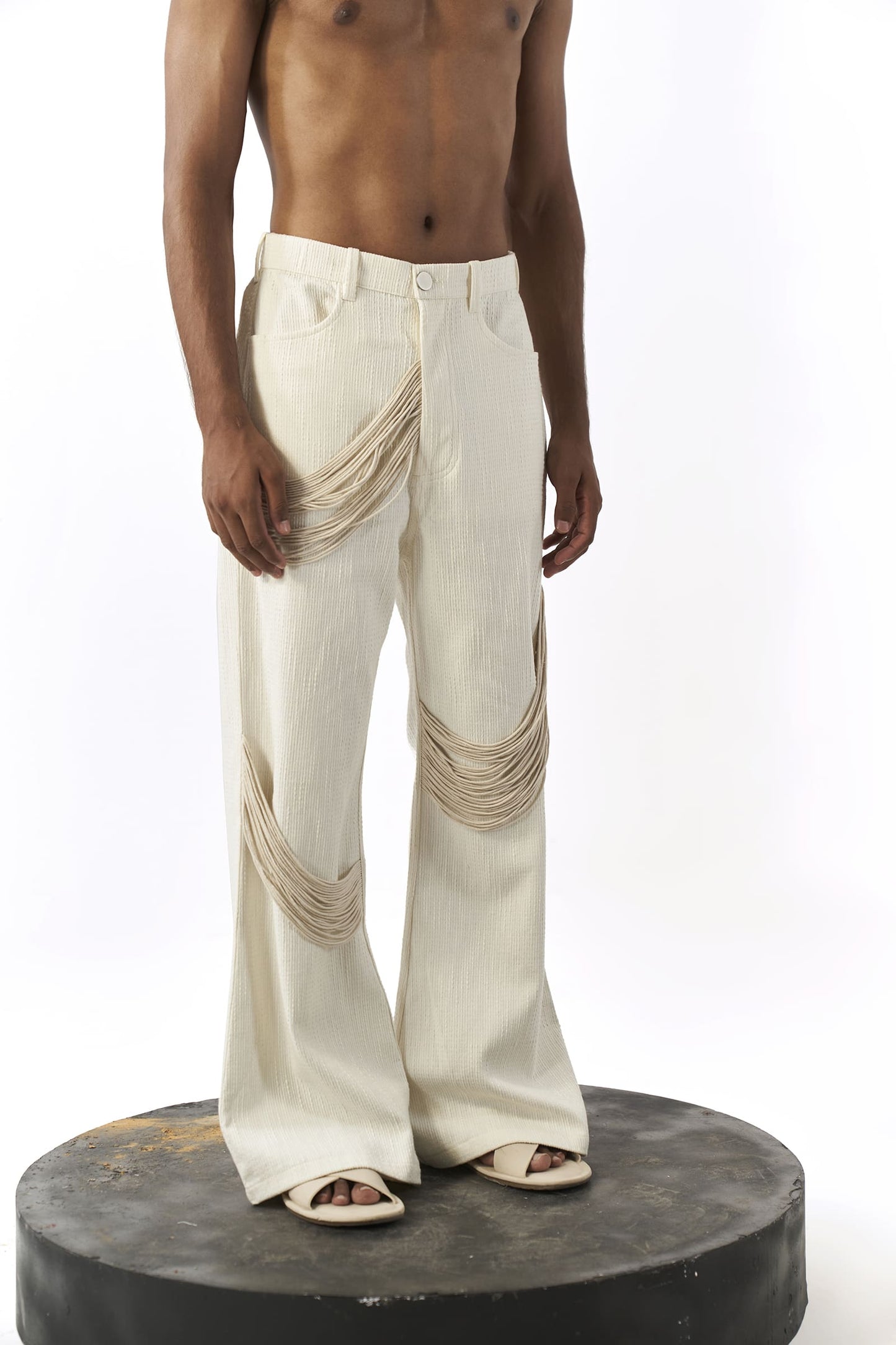 White Banyan Pants