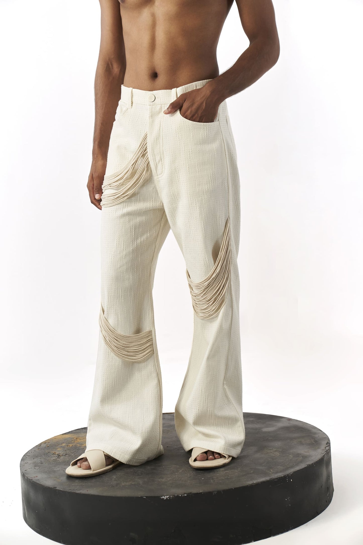 White Banyan Pants
