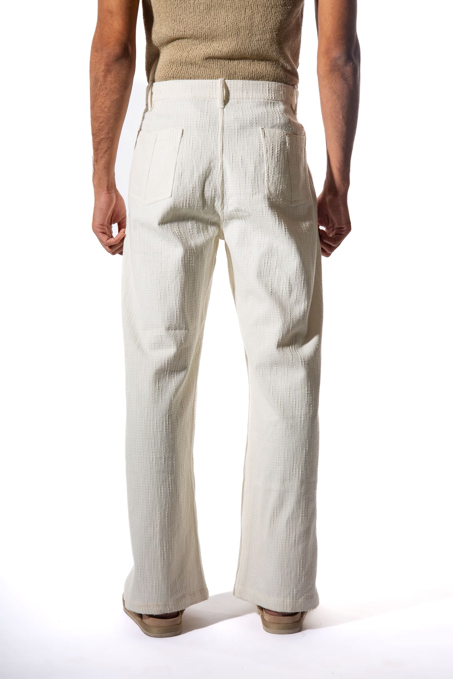 White Camp Pants