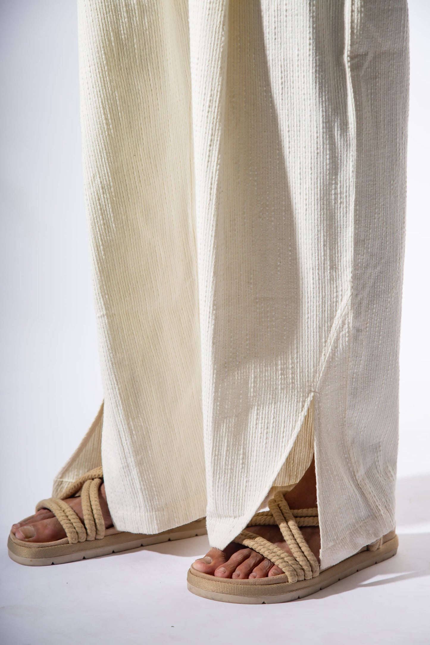 White Camp Pants