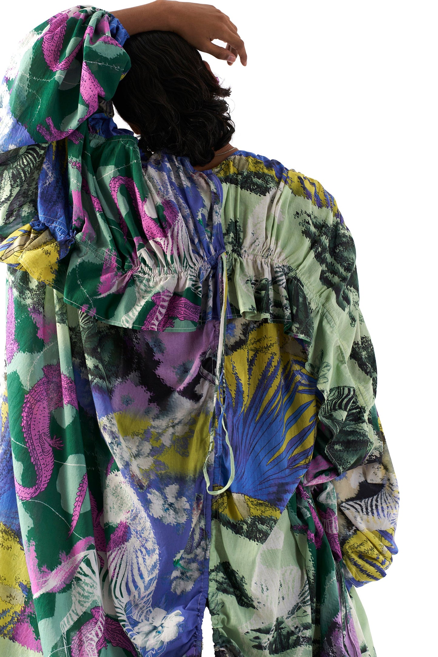 Oversized Enchanted Cape Jacket