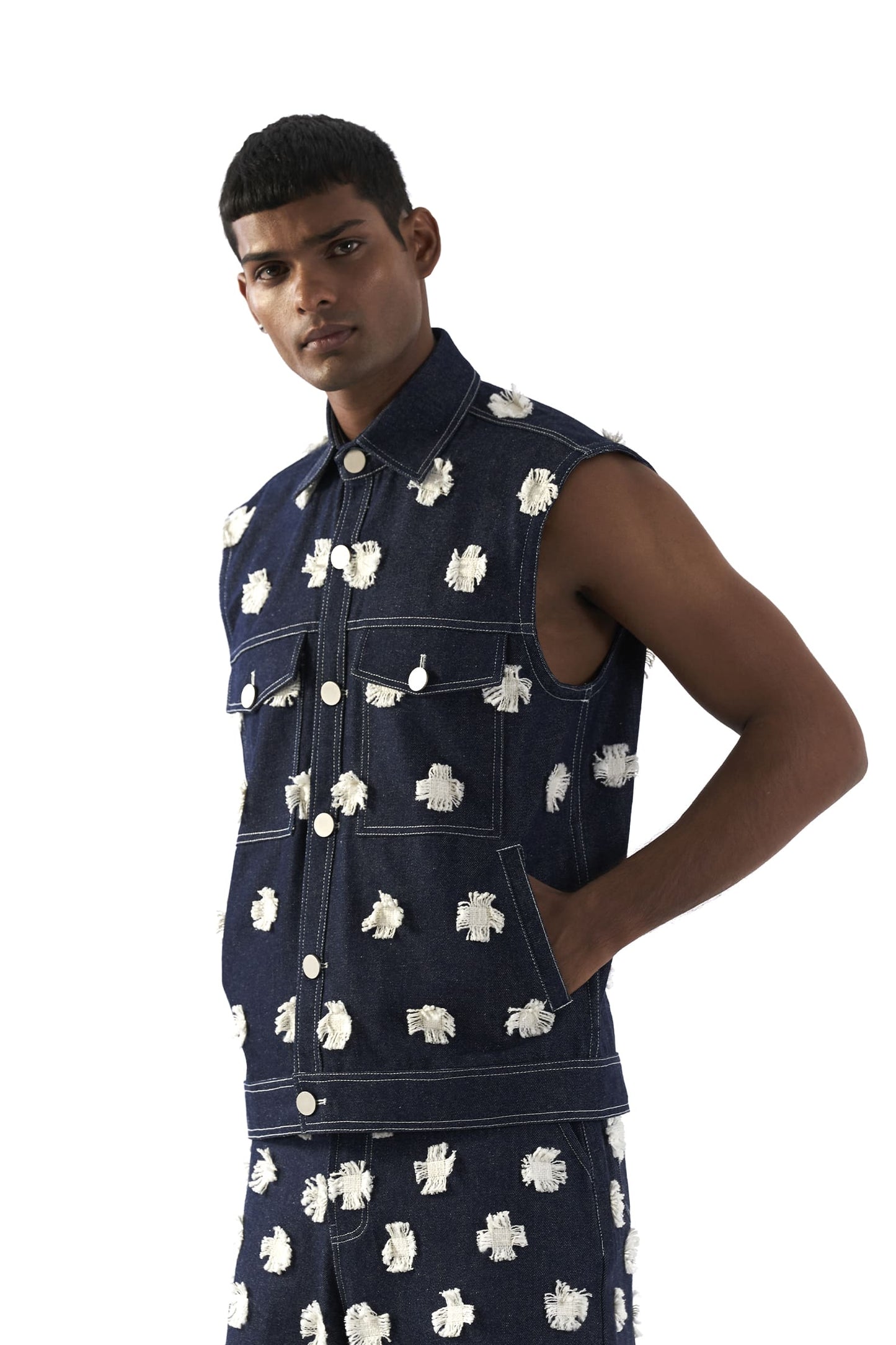 Starry Night Denim Jacket