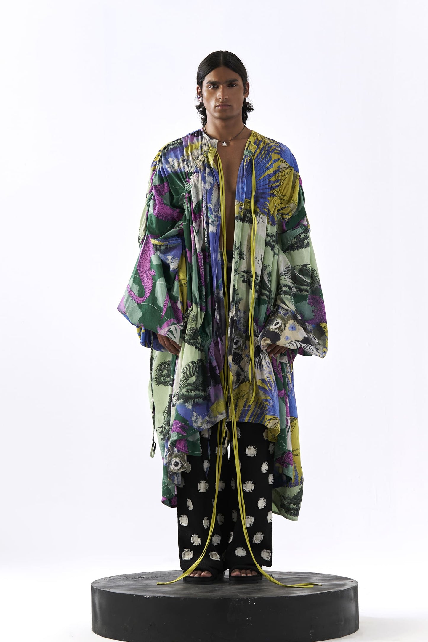 Oversized Enchanted Cape Jacket
