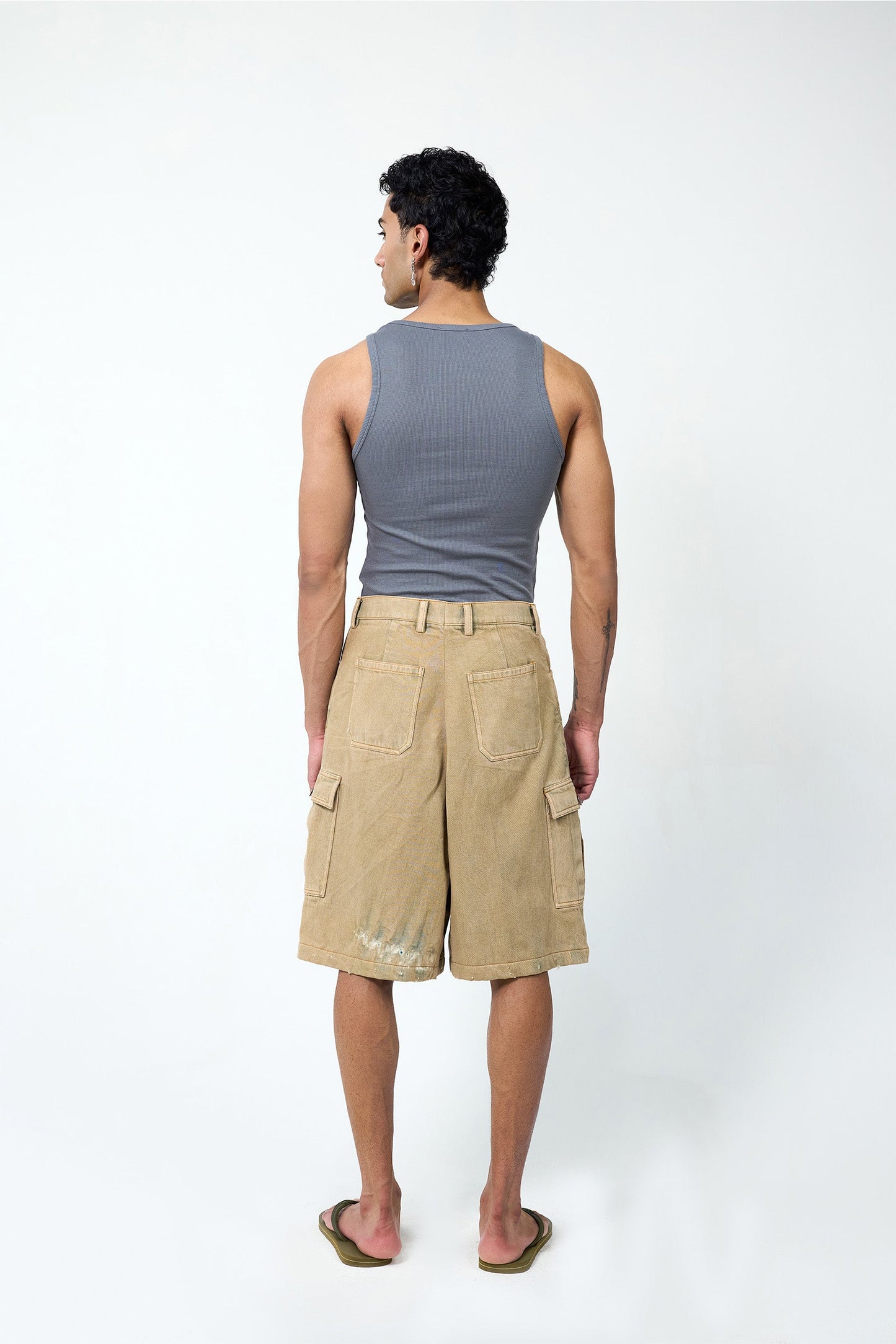 Dusty Holed Jorts