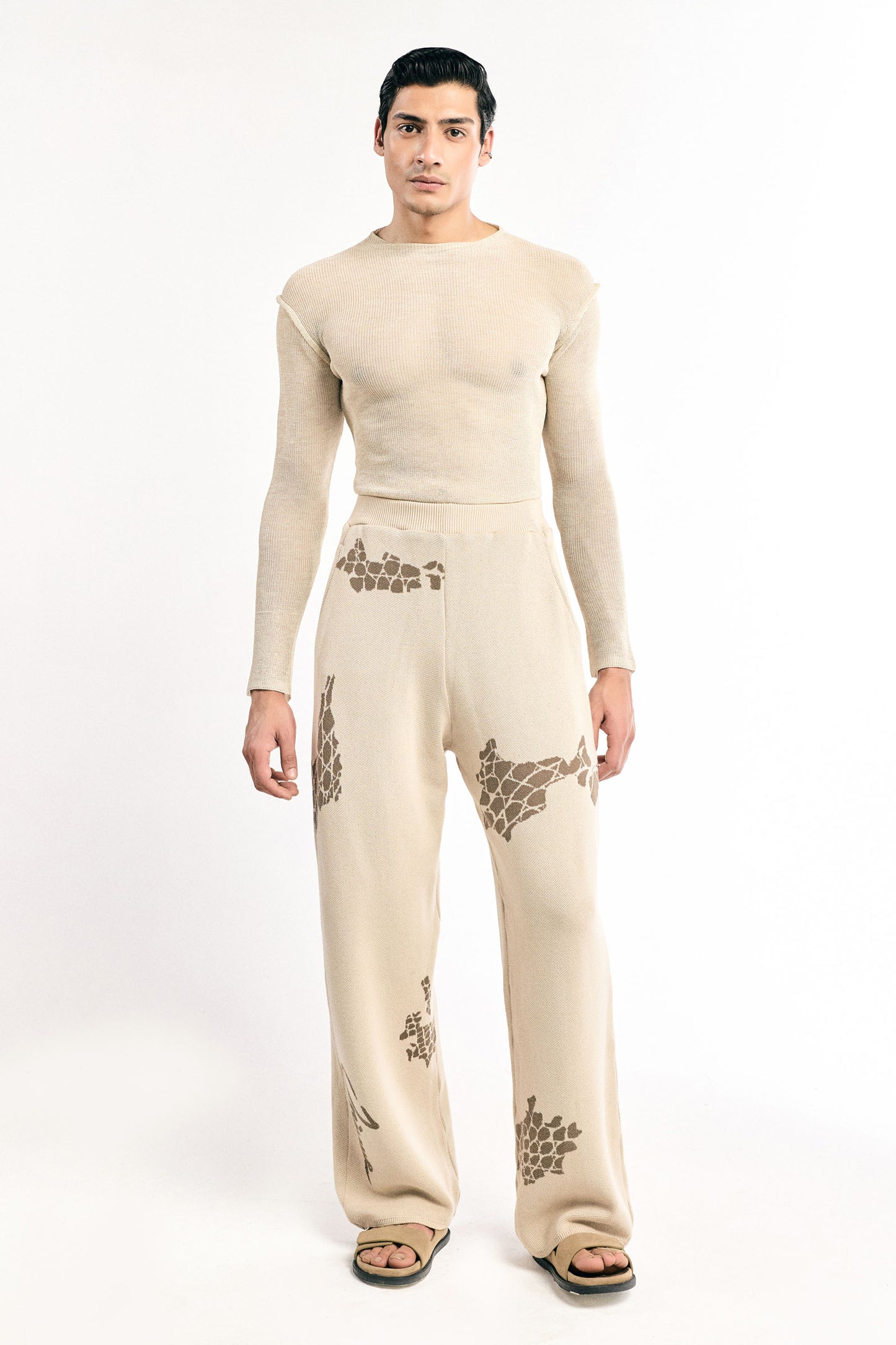 Jacquard Skin Pants