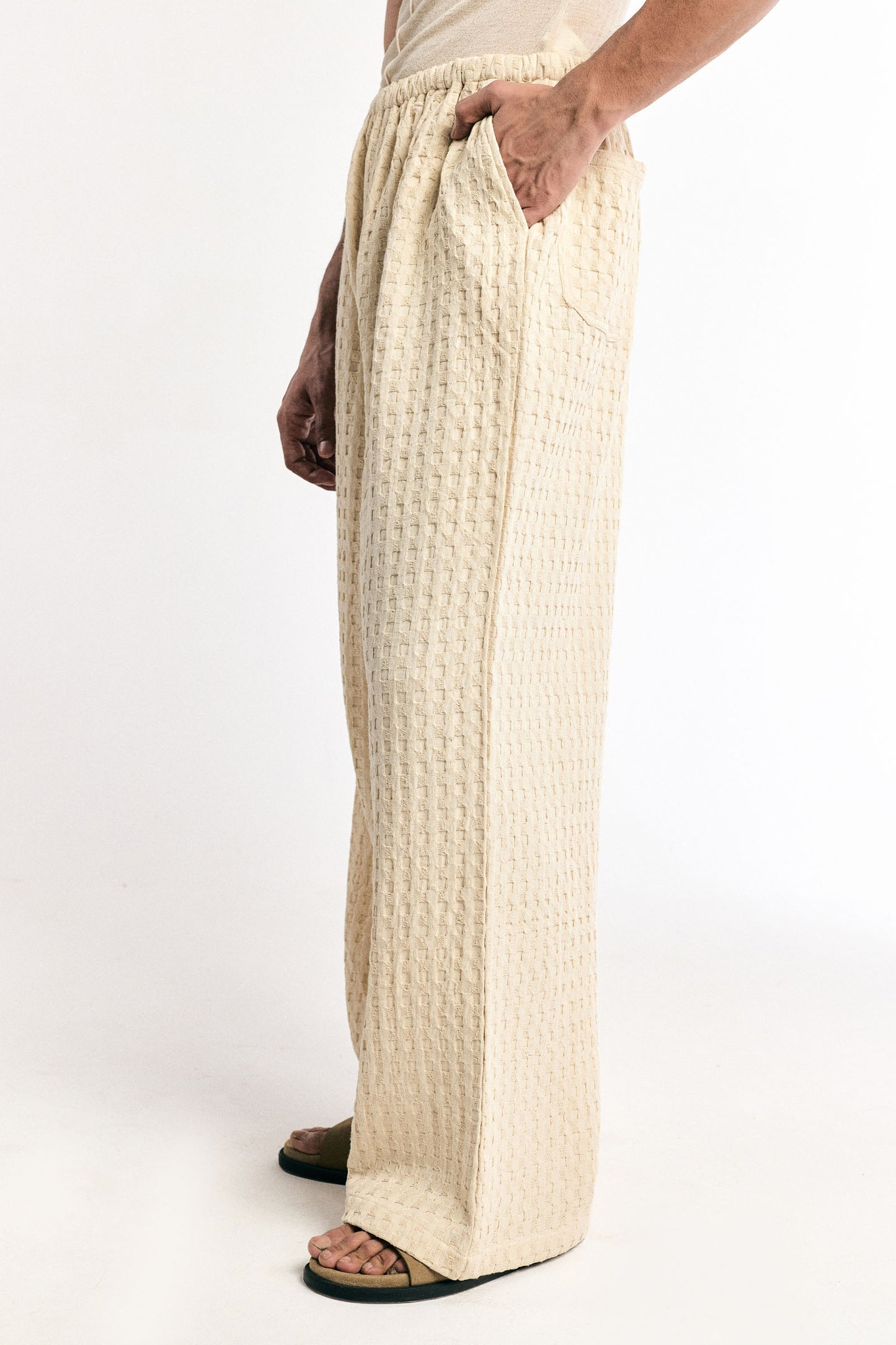 Dream Honeycomb Loose Pants
