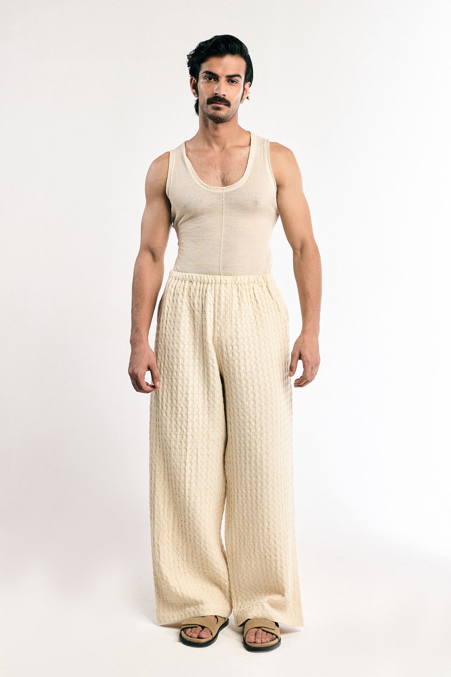 Dream Honeycomb Loose Pants