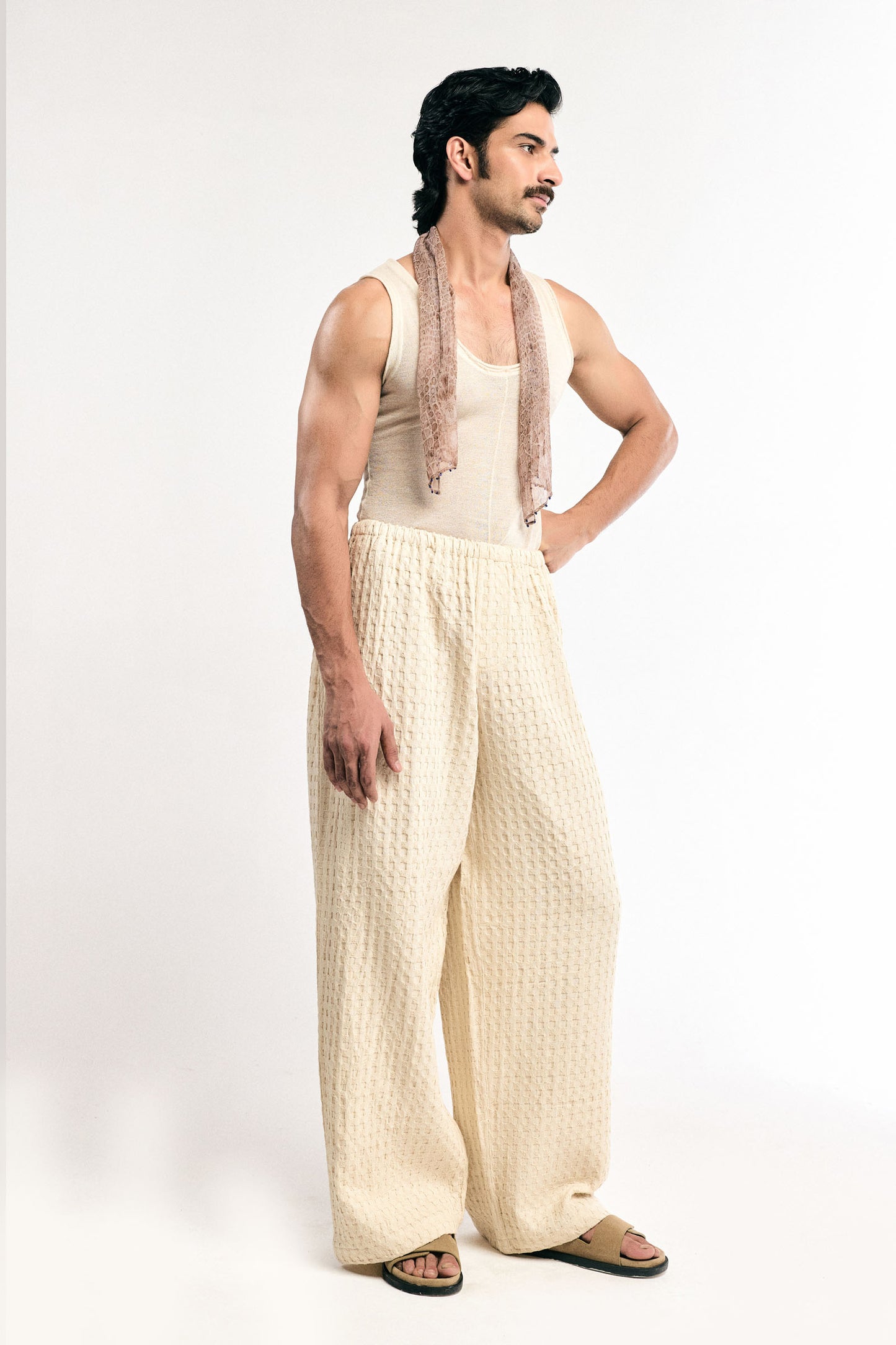 Dream Honeycomb Loose Pants