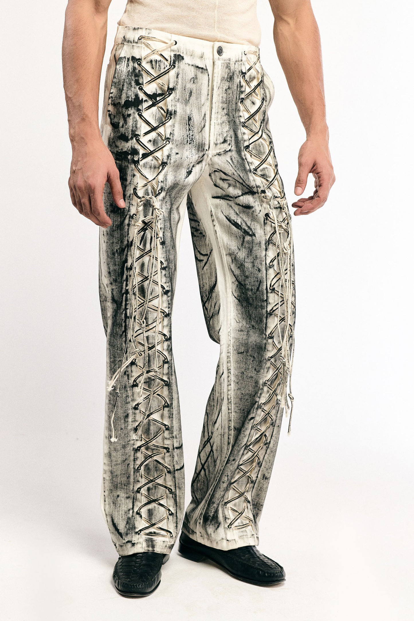 Dirty Foil Pants