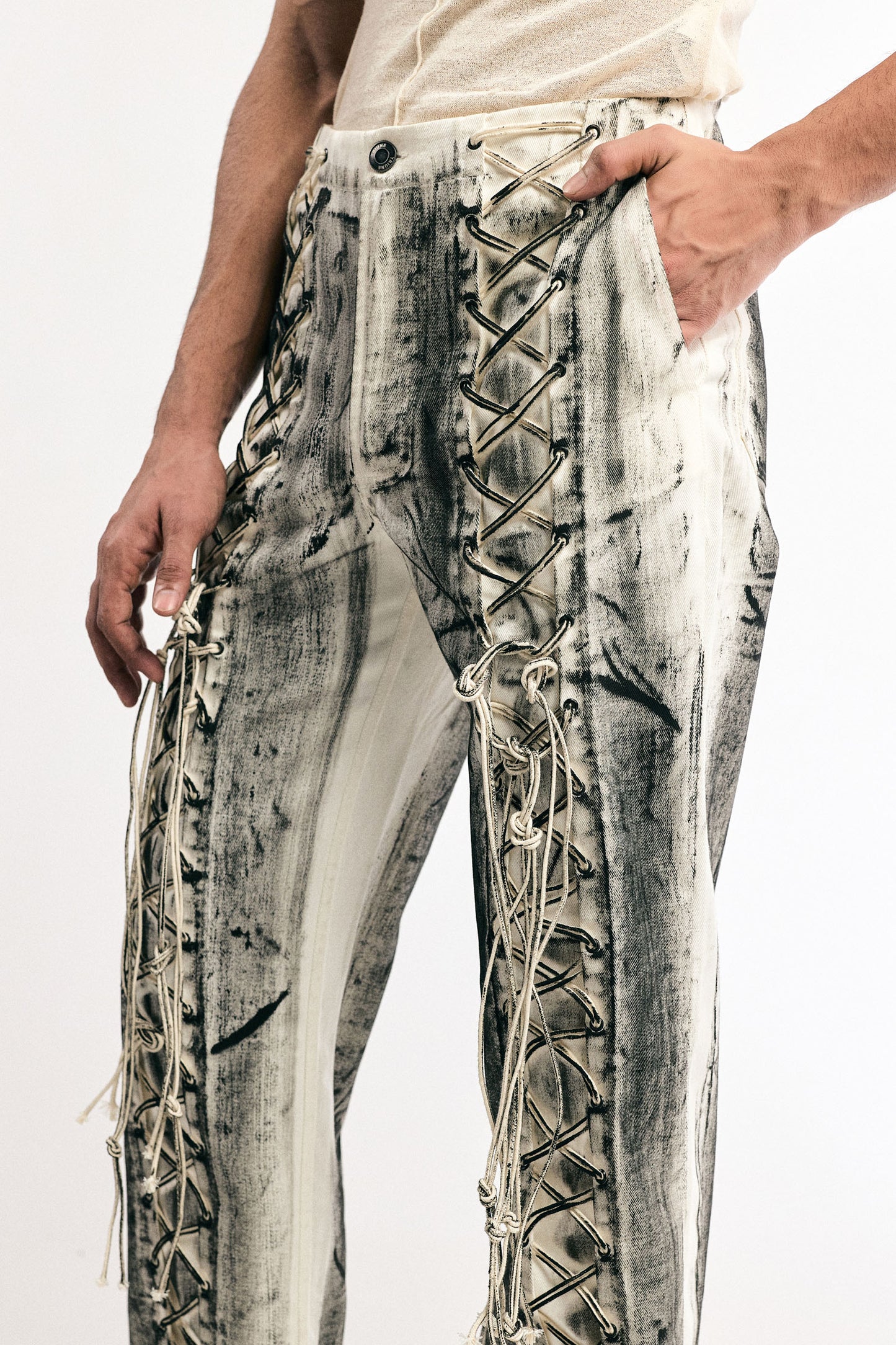 Dirty Foil Pants