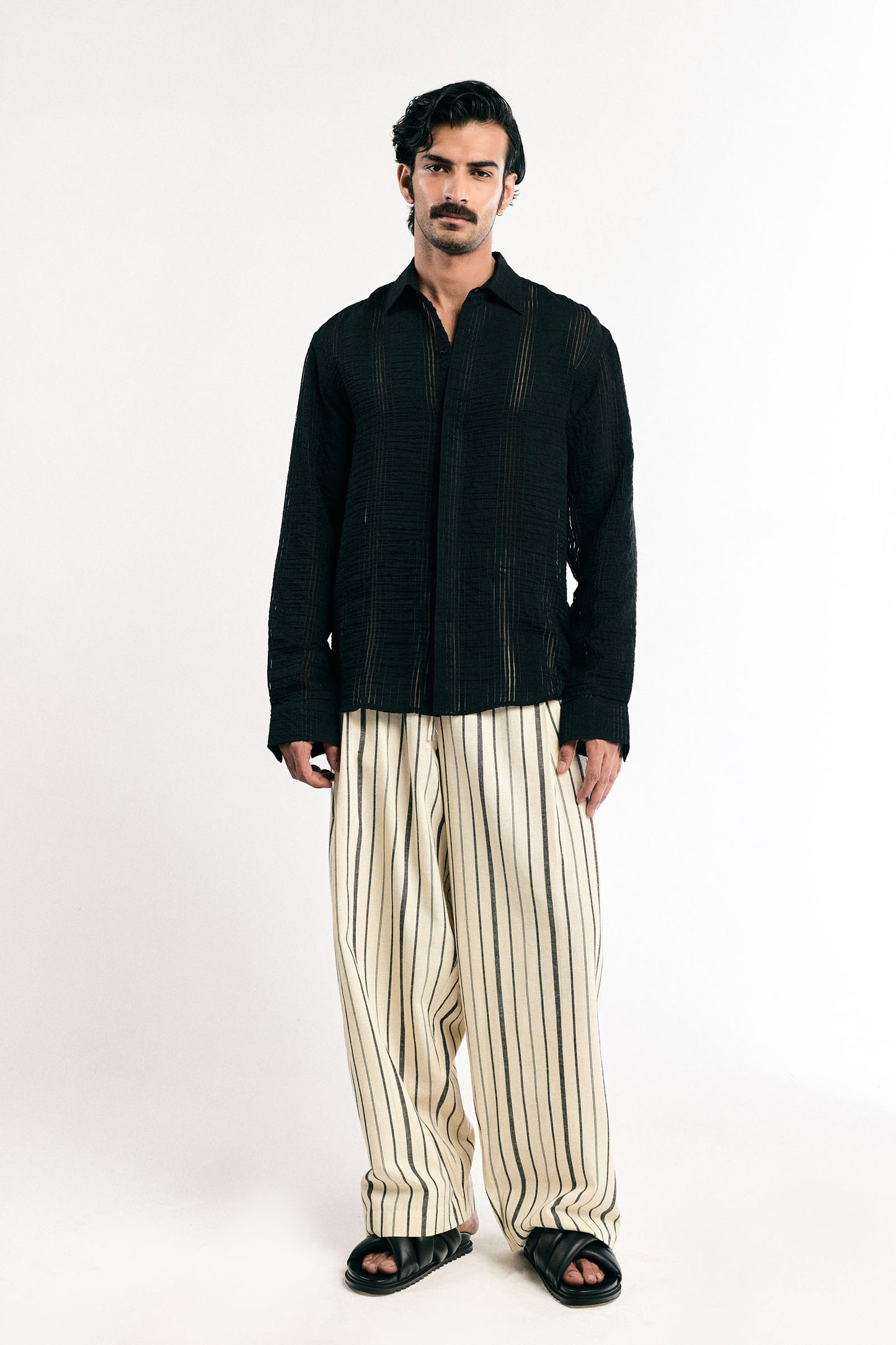 Stripe Light Pants
