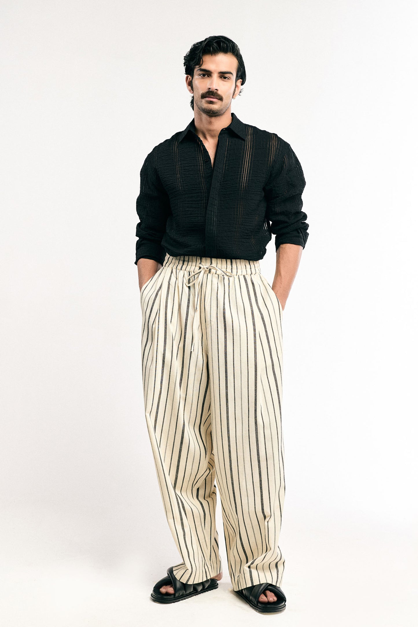 Stripe Light Pants