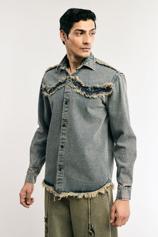 Tactile Denim Shirt