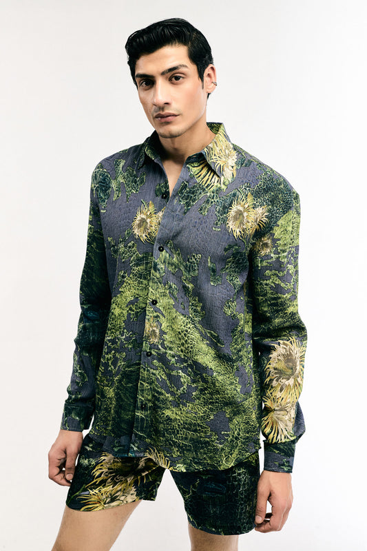 Wildflower Python Shirt