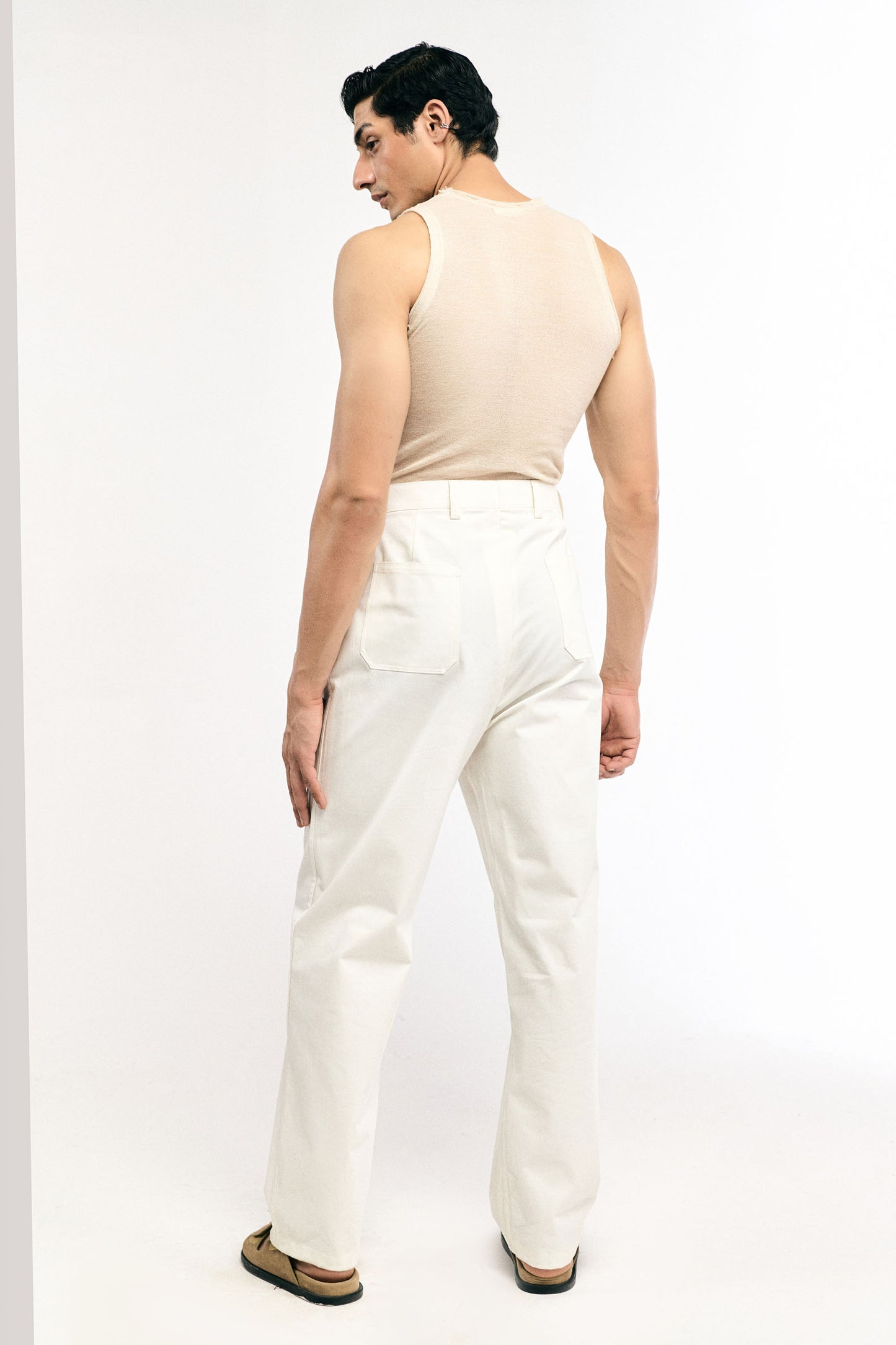 Egg Shell Chinos Pants