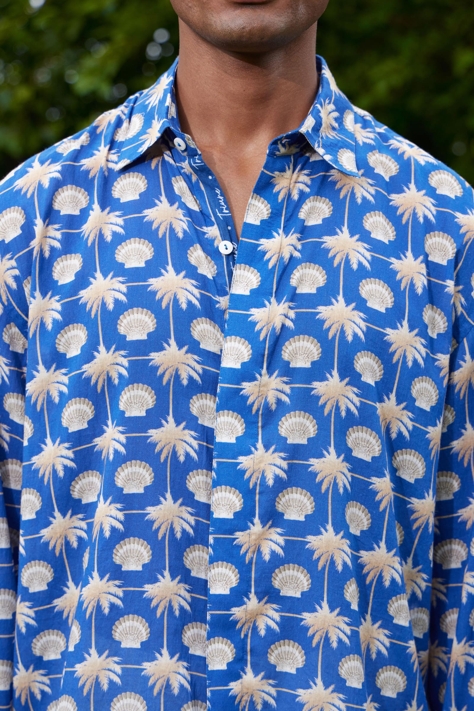 Triune | Summer Palm Shirt