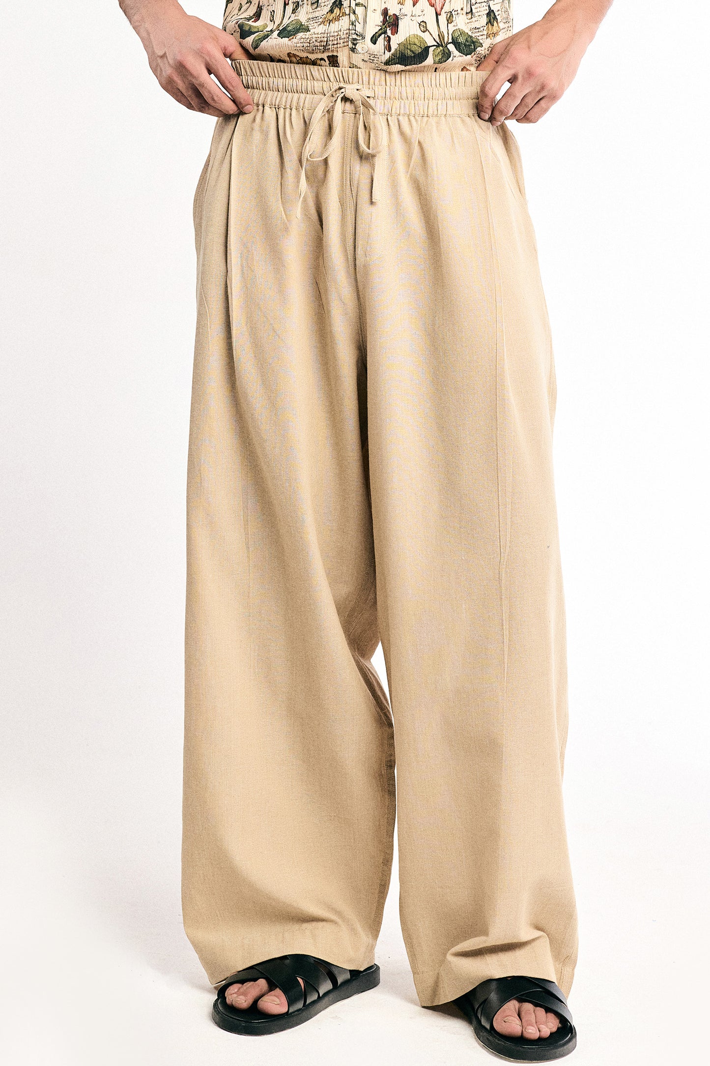 Ecru Relaxed Pants