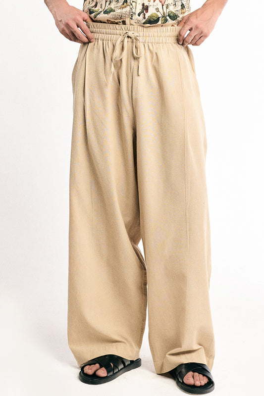 Ecru Relaxed Pants