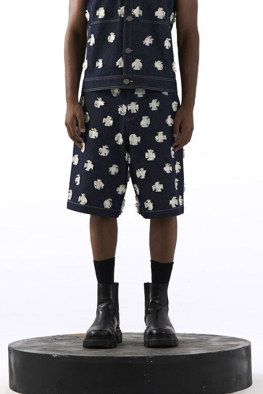 Starry Night Denim Jorts
